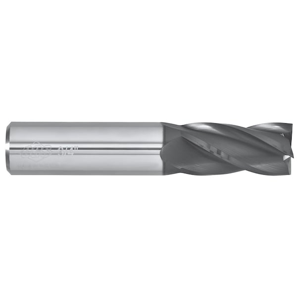 Cgs Tool 4Fl 30 Deg Sq End Mill 3/16"Dia 5/8"Loc 2"Oal W/Altin 140-1875-ALTiN - main